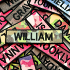 Custom Embroidered Tactical Name Patch for Jacket & Gear