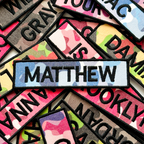 Personalized Name Camo Patch for Tactical Gear, Backpack, Jacket & Uniform