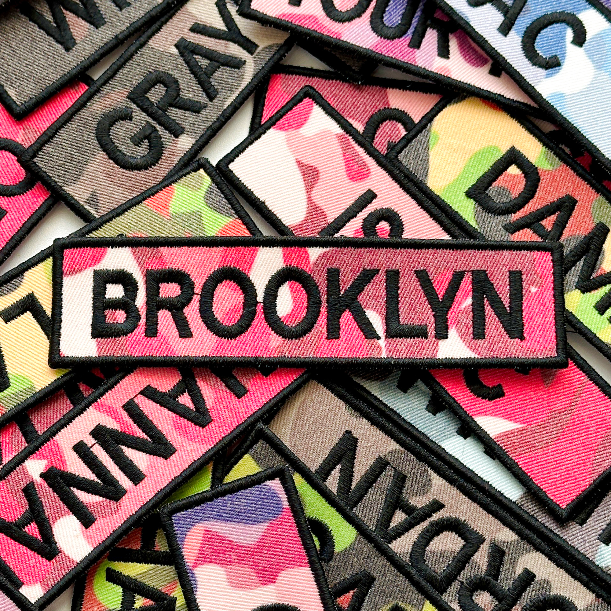 Tactical Name Patch Embroidered Tag for Military Gear