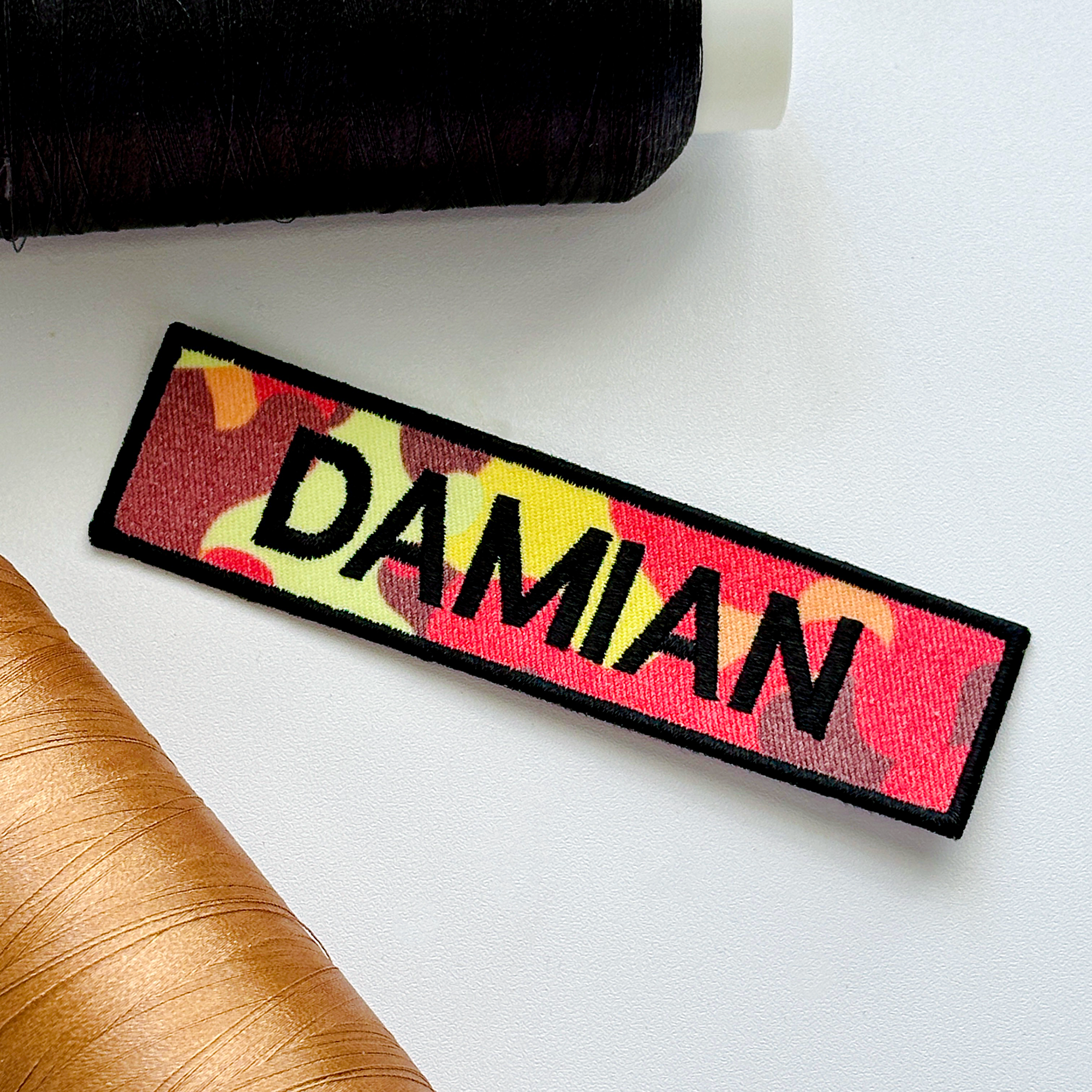 Personalized Name Military Patch for Gear, Jackets