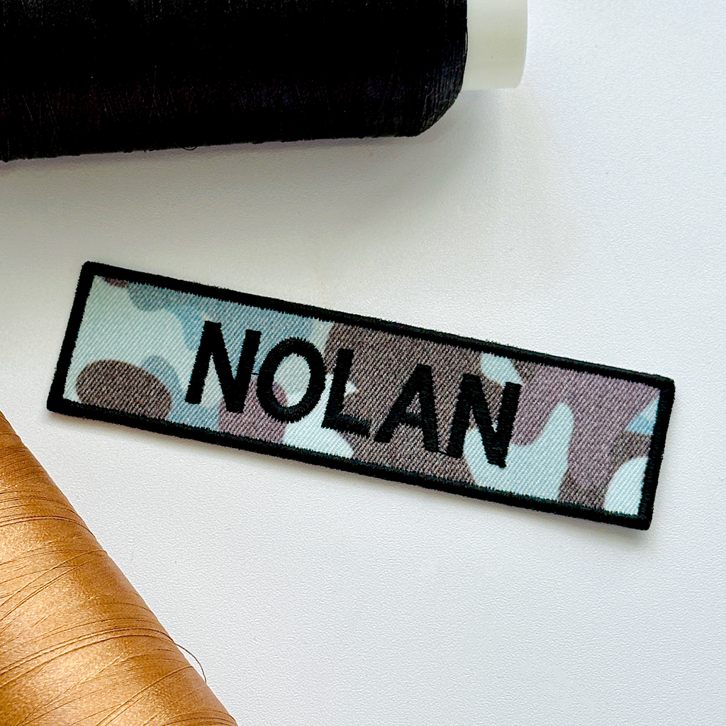 Custom Name Patch Tactical Military Jacket Tag