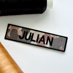 Custom Camo Hunting Name Patch for Uniform