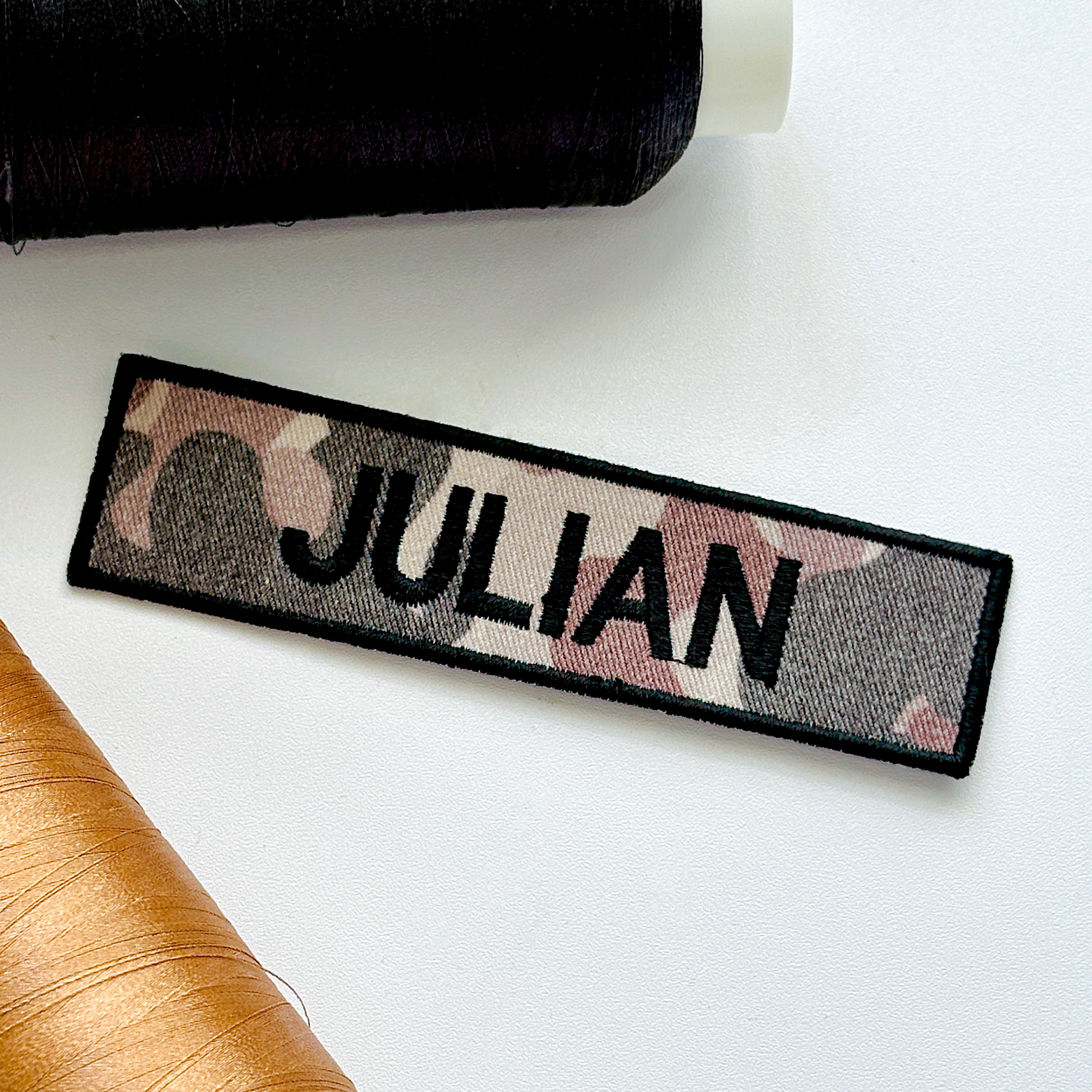Custom Camo Hunting Name Patch for Uniform