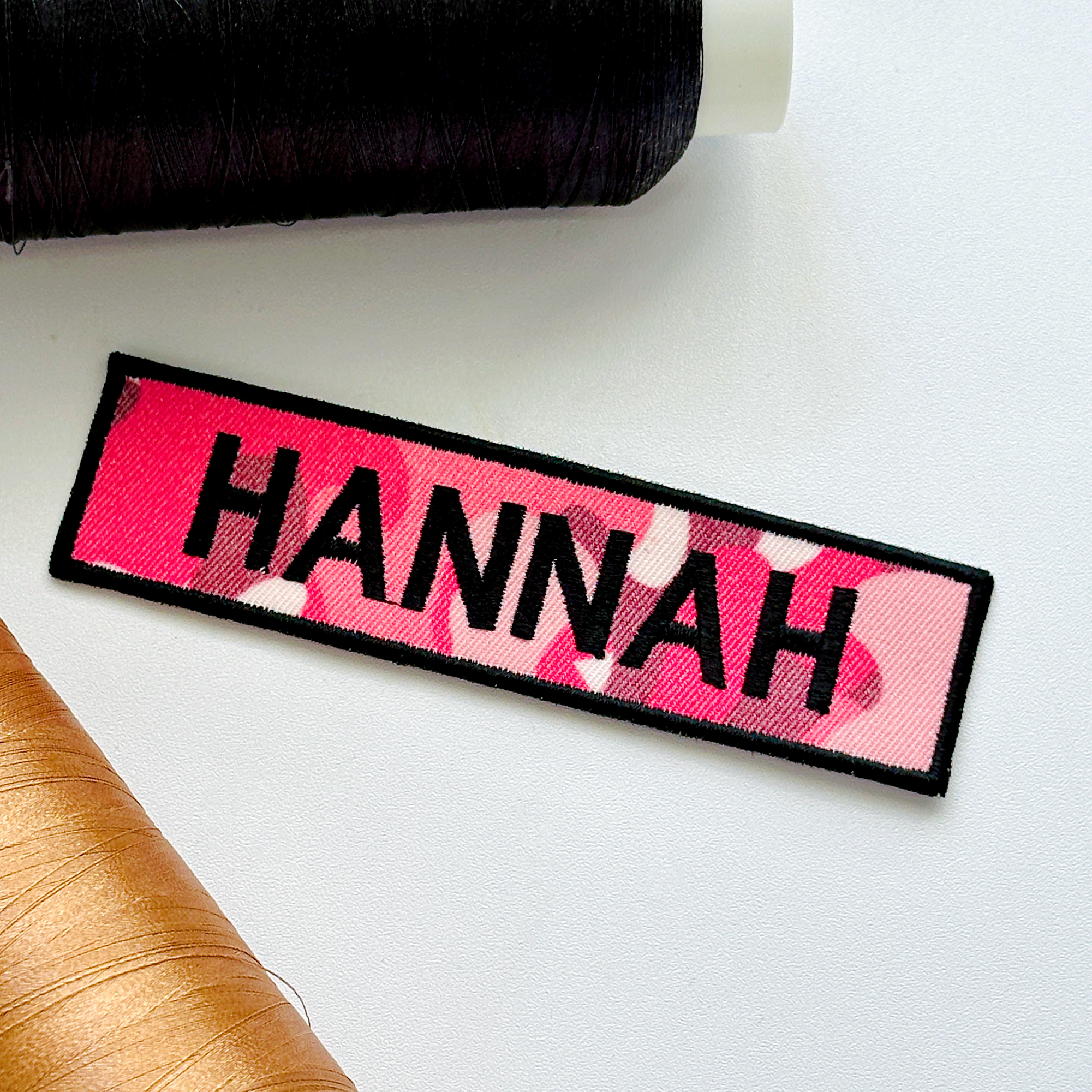Tactical Name Patch Embroidered Tag for Military Gear