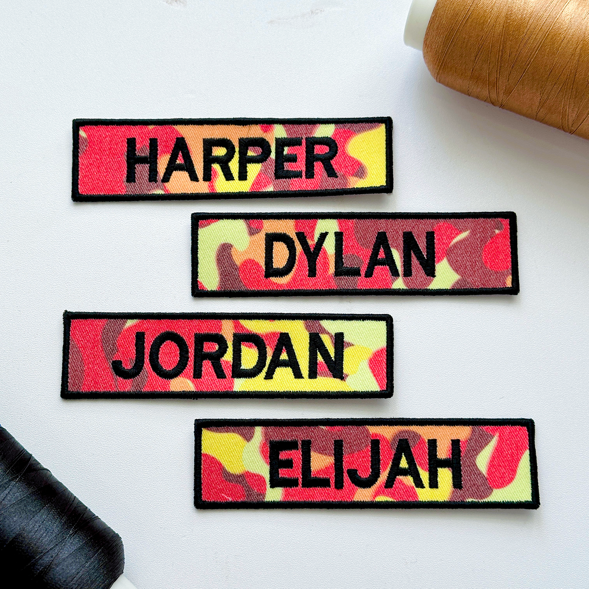Personalized Name Military Patch for Gear, Jackets