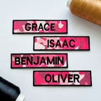 Tactical Name Patch Embroidered Tag for Military Gear