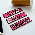 Tactical Name Patch Embroidered Tag for Military Gear