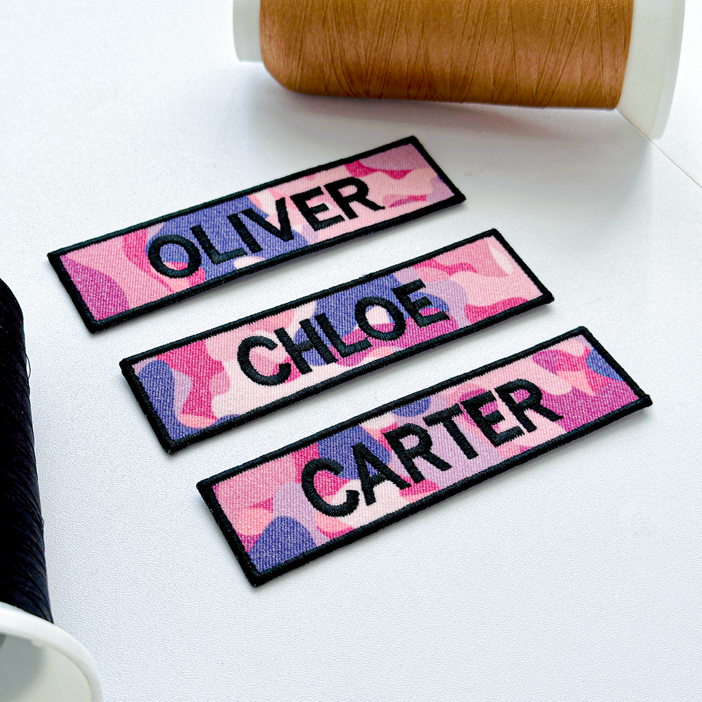 Custom Military Name Patch for Jacket, Backpack & Uniform