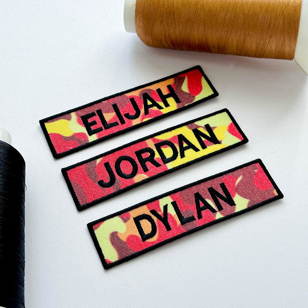 Personalized Name Military Patch for Gear, Jackets
