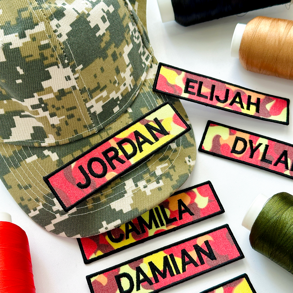 Personalized Name Military Patch for Gear, Jackets