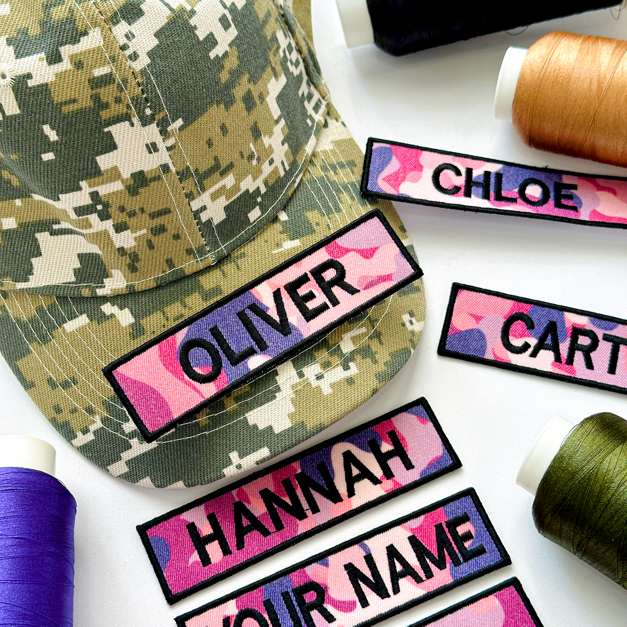 Custom Military Name Patch for Jacket, Backpack & Uniform