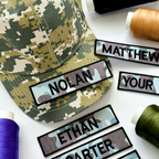 Custom Name Patch Tactical Military Jacket Tag