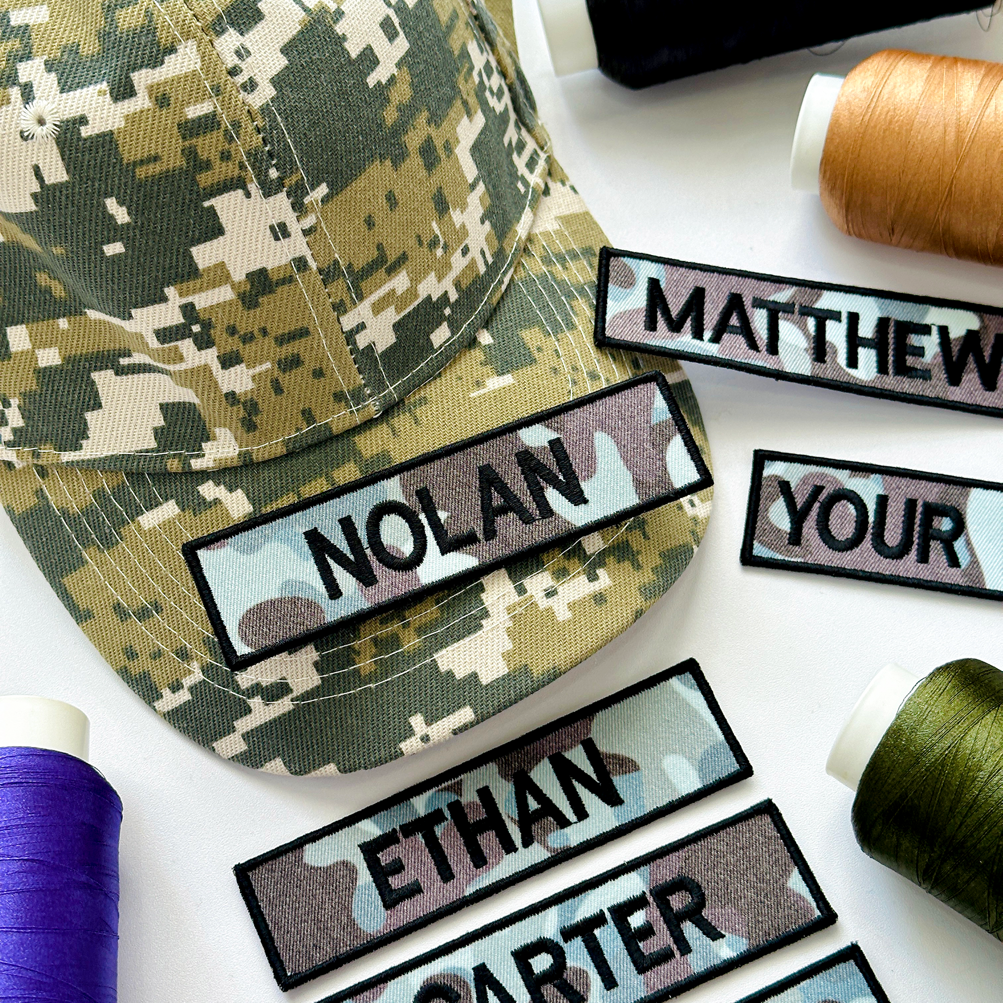 Custom Name Patch Tactical Military Jacket Tag