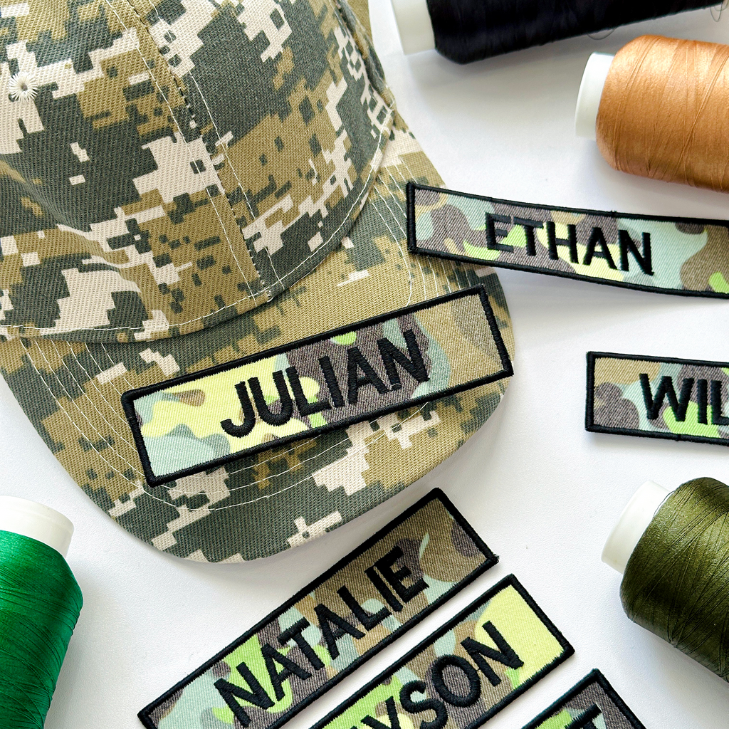 Custom Embroidered Tactical Name Patch for Jacket & Gear