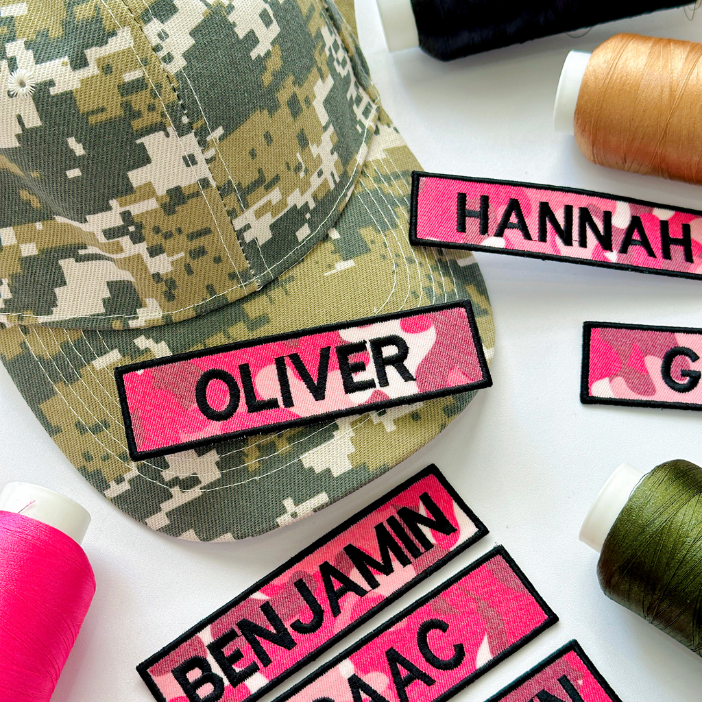 Tactical Name Patch Embroidered Tag for Military Gear