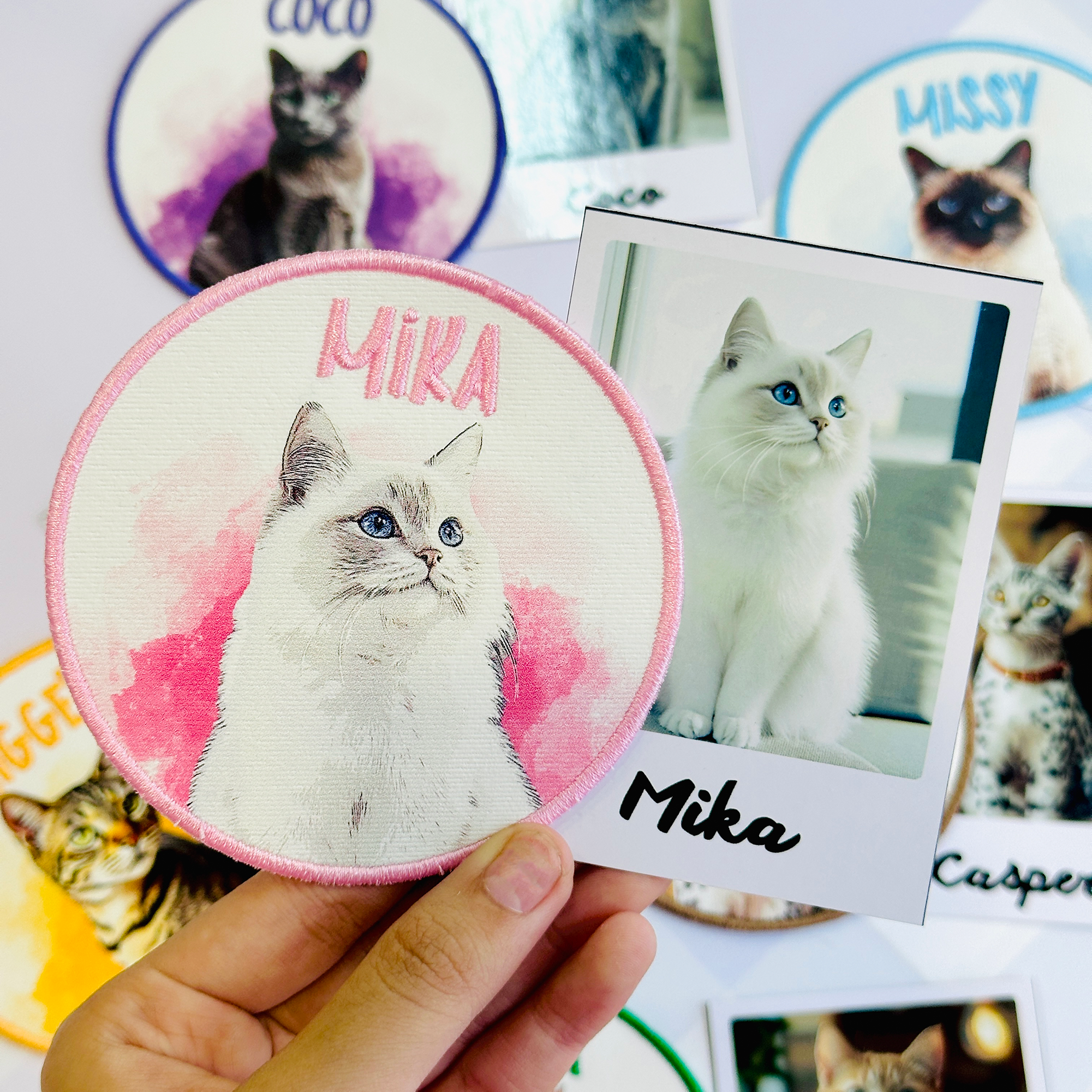 Custom Cat Photo Patch