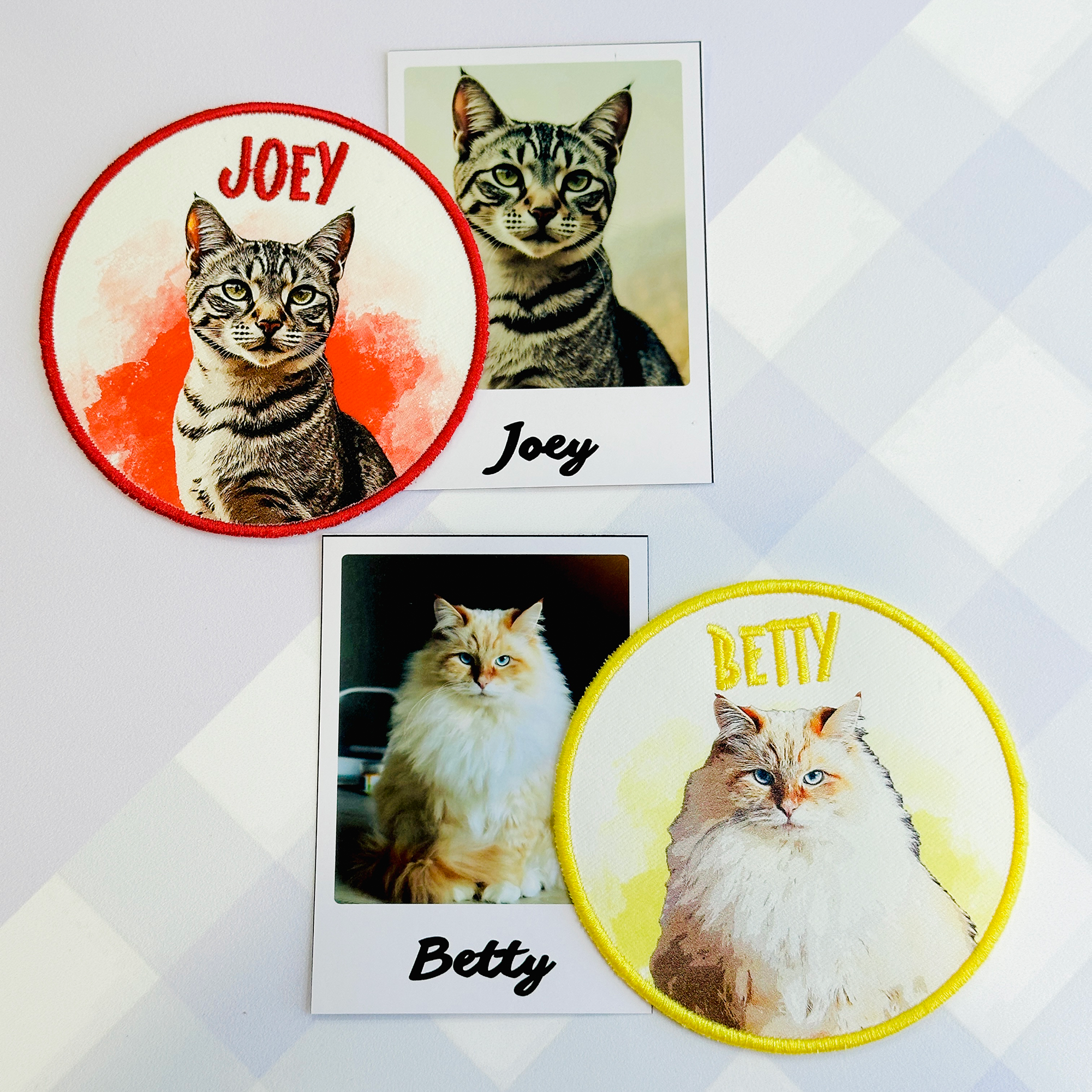 Custom Cat Photo Patch