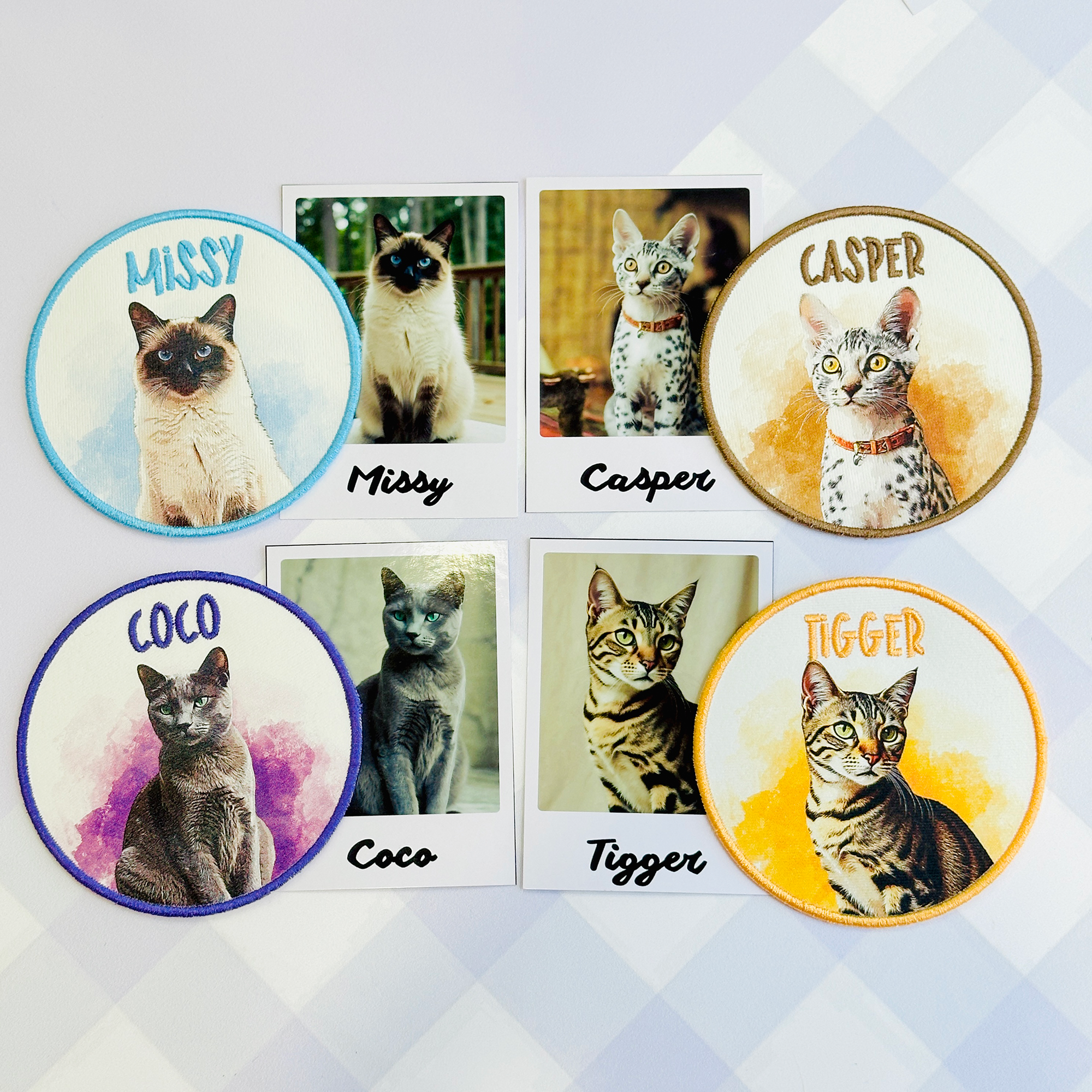 Custom Cat Photo Patch
