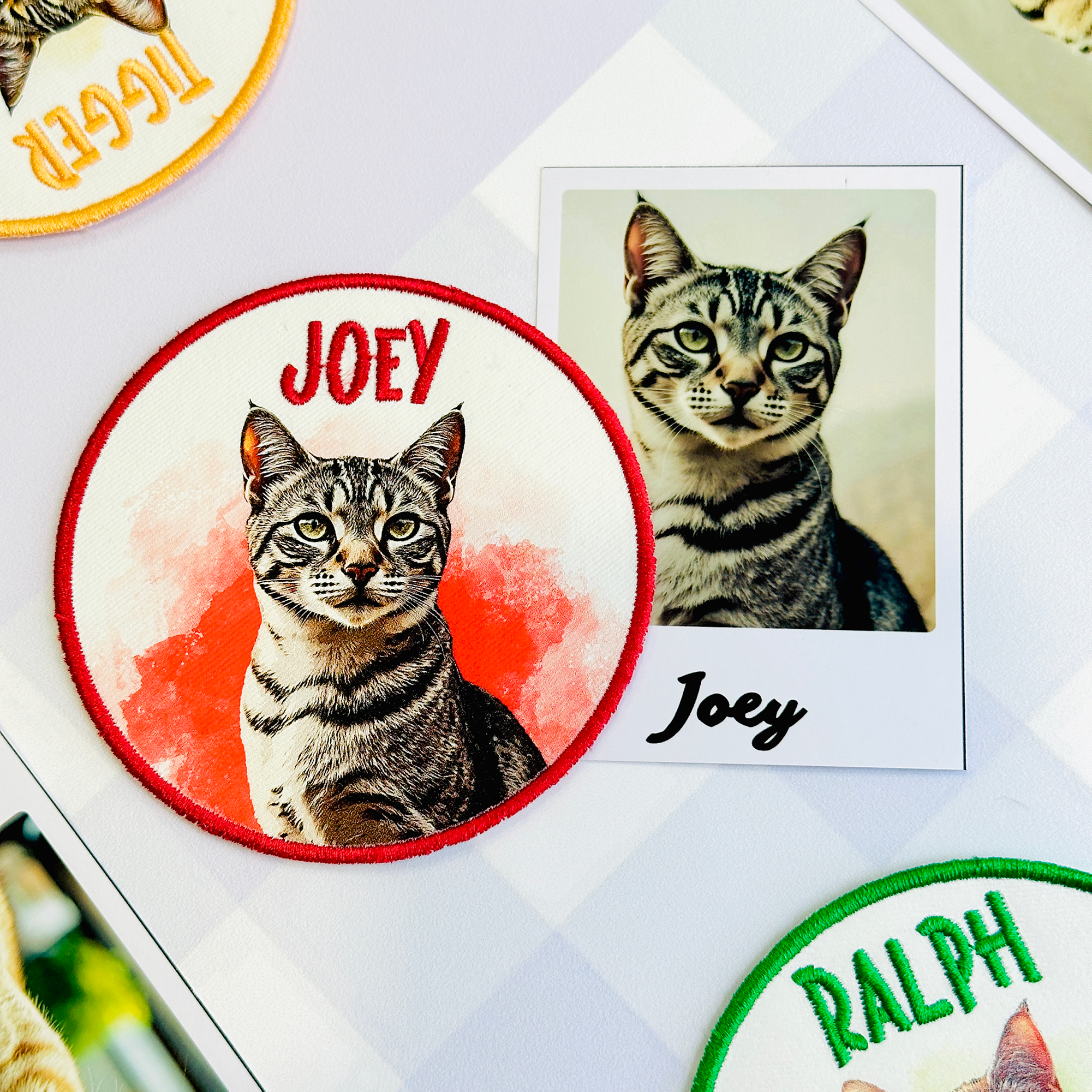 Custom Cat Photo Patch