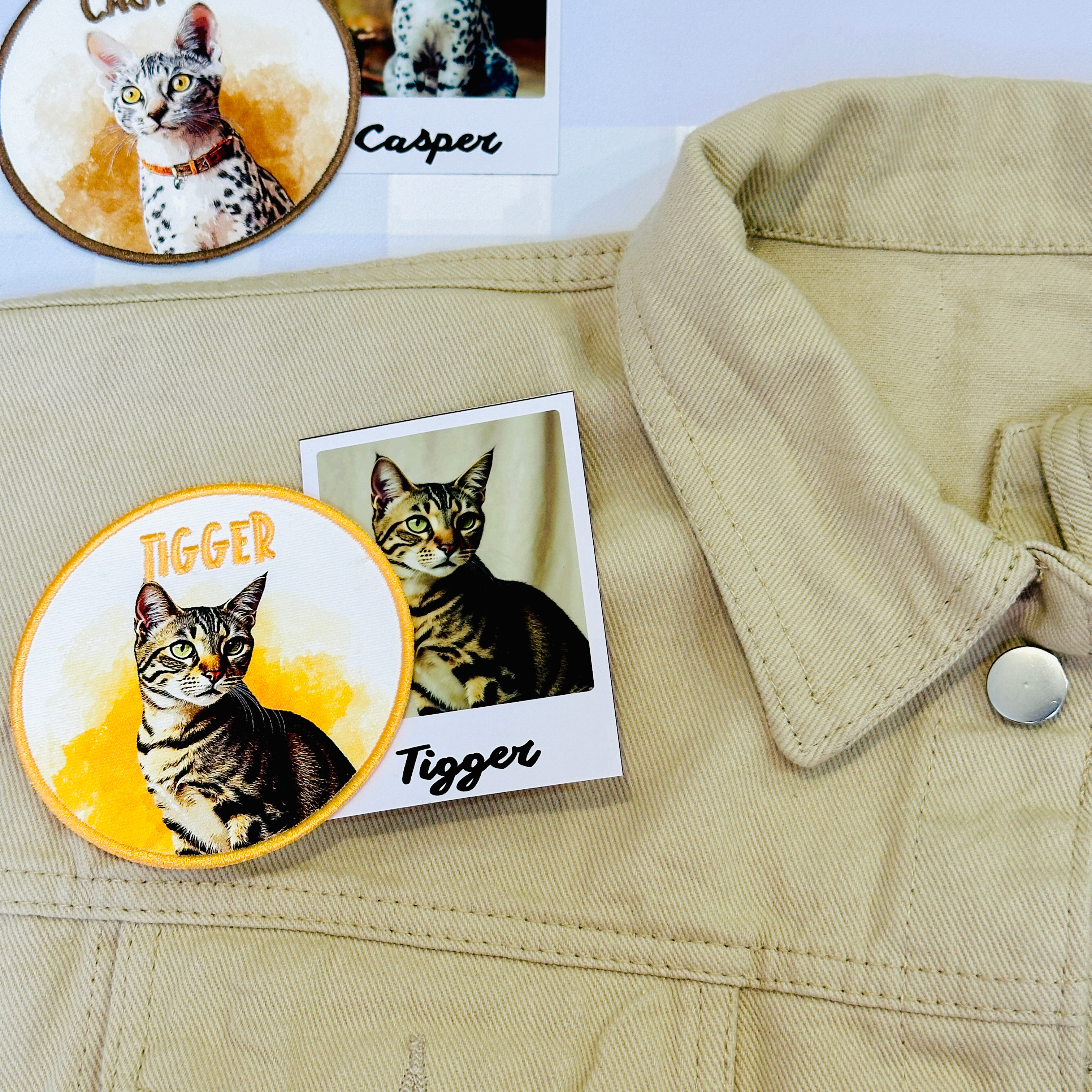 Custom Cat Photo Patch