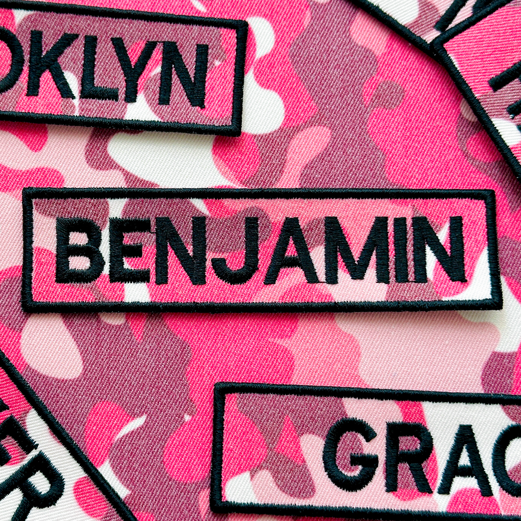 Tactical Name Patch Embroidered Tag for Military Gear