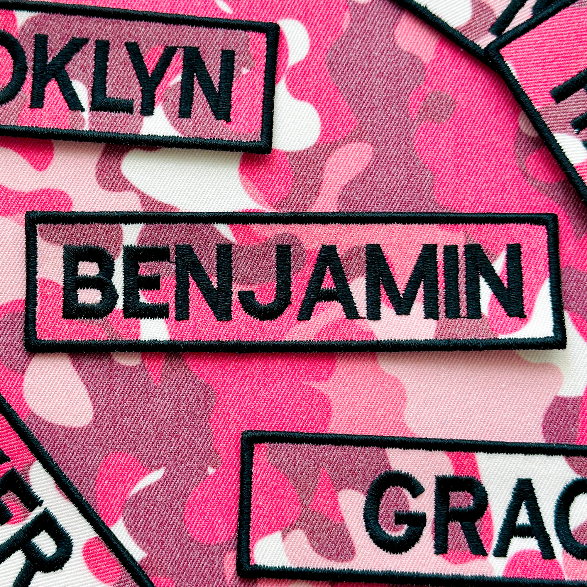 Tactical Name Patch Embroidered Tag for Military Gear