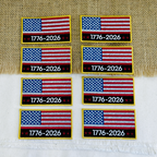 USA Flag 250th Anniversary Patch