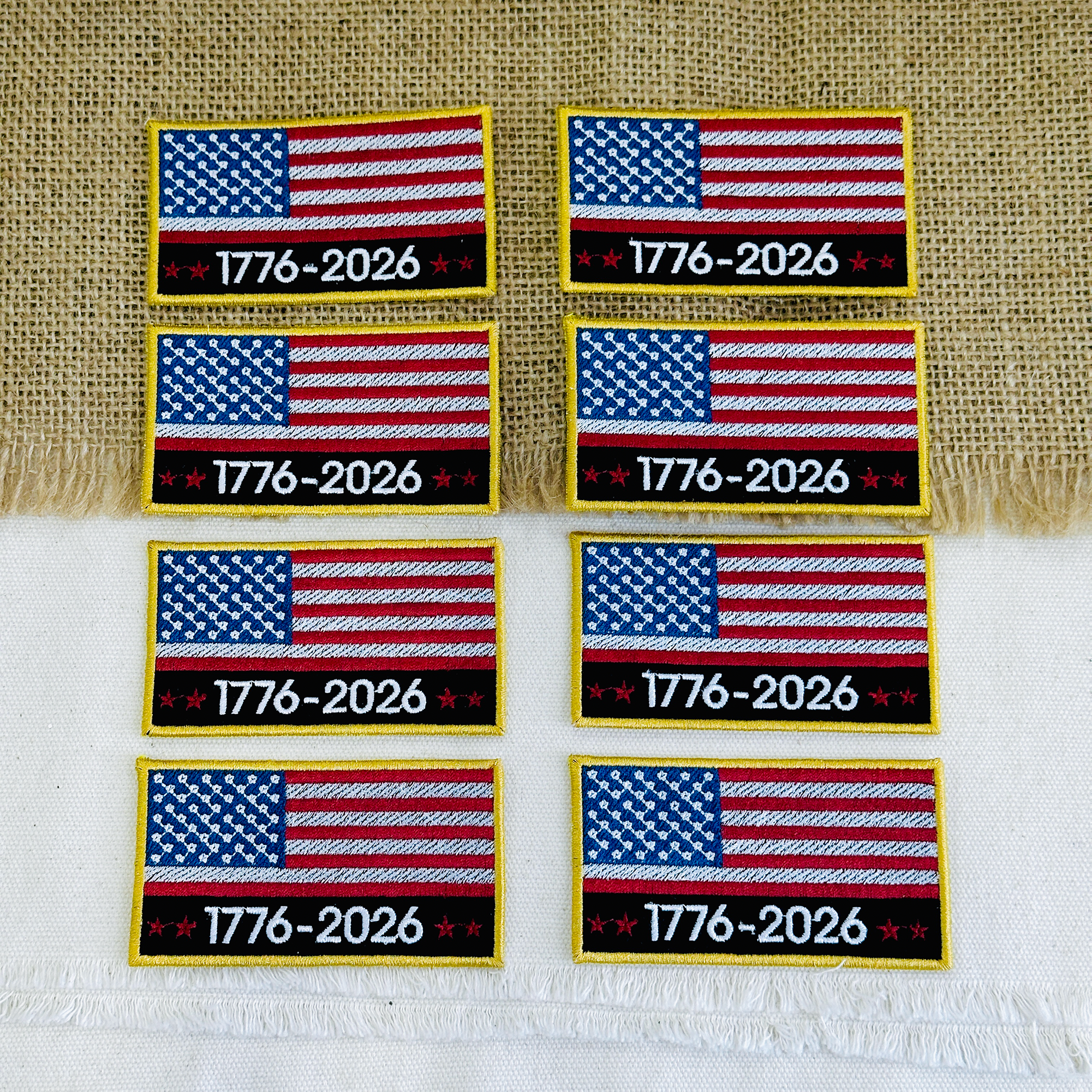 USA Flag 250th Anniversary Patch