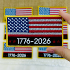 USA Flag 250th Anniversary Patch