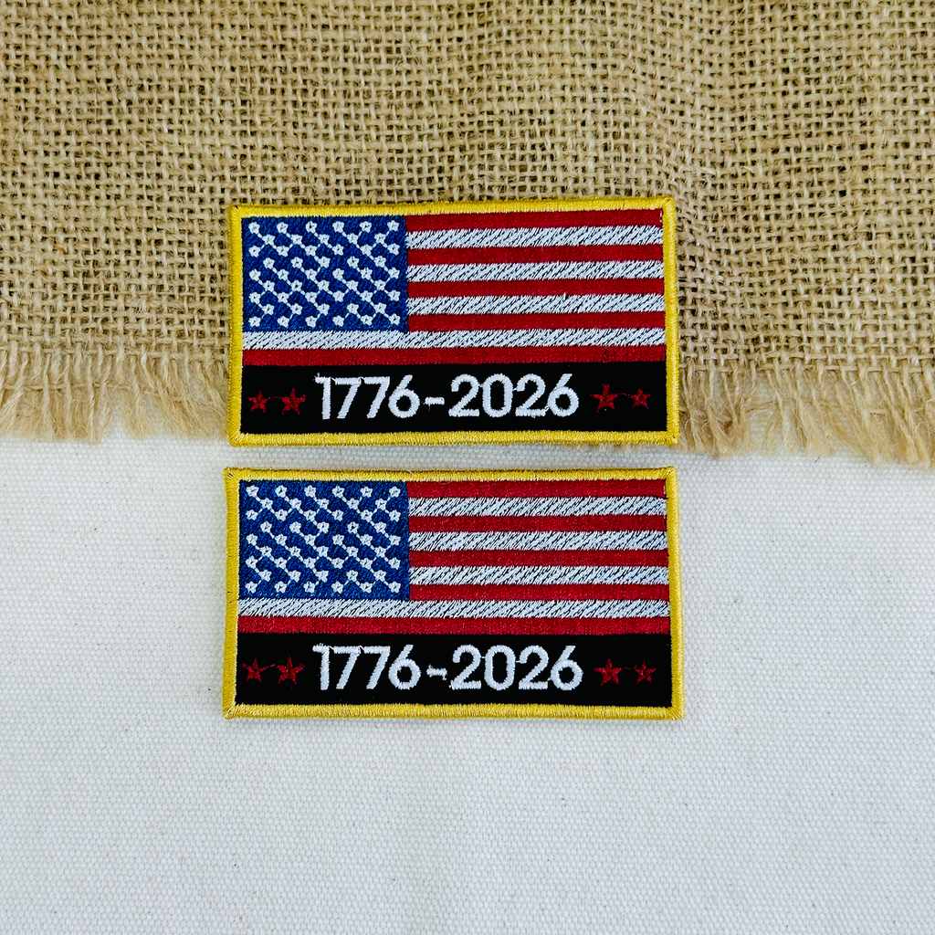 USA Flag 250th Anniversary Patch