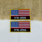 USA Flag 250th Anniversary Patch