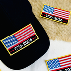 USA Flag 250th Anniversary Patch