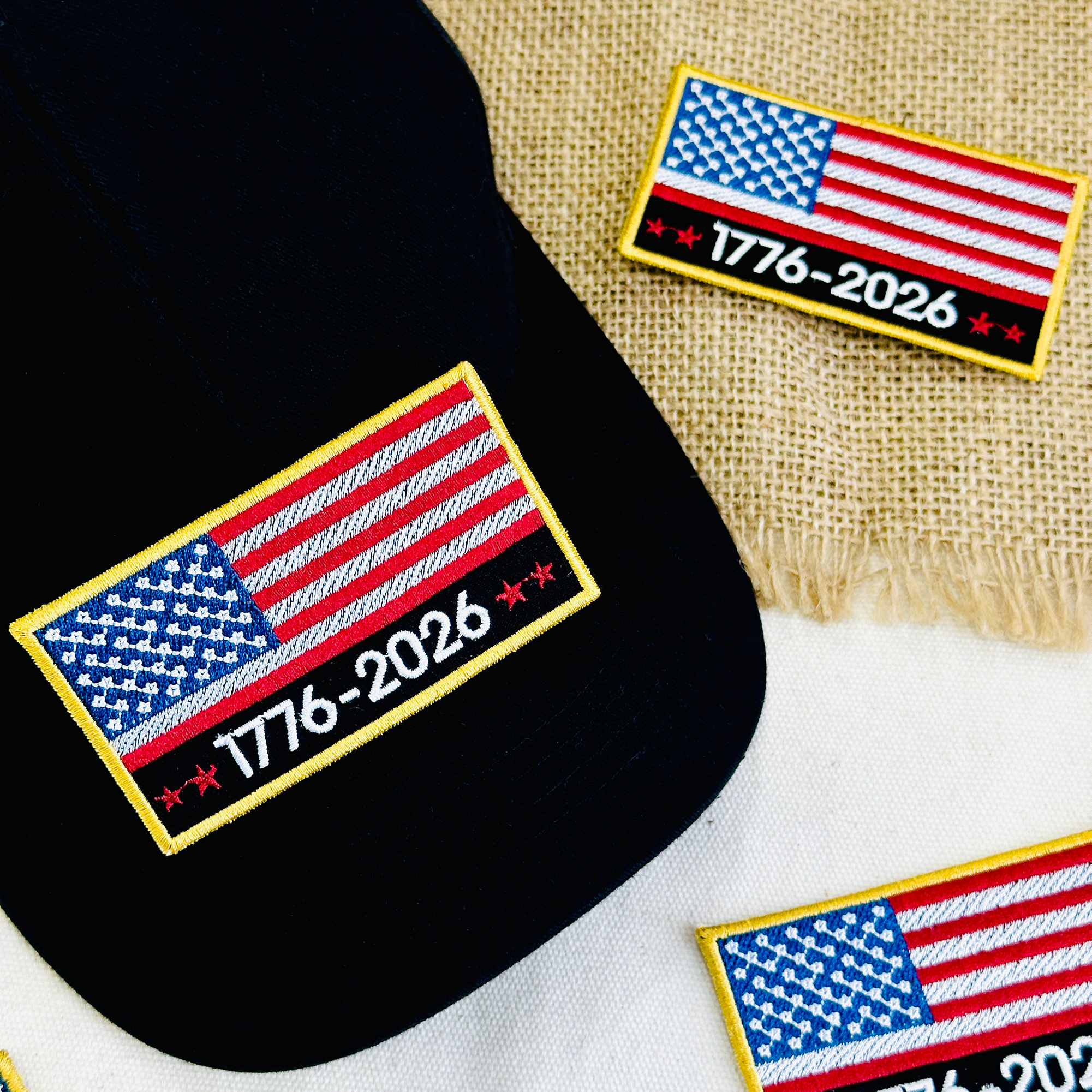 USA Flag 250th Anniversary Patch