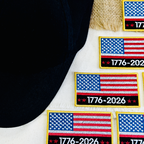 USA Flag 250th Anniversary Patch