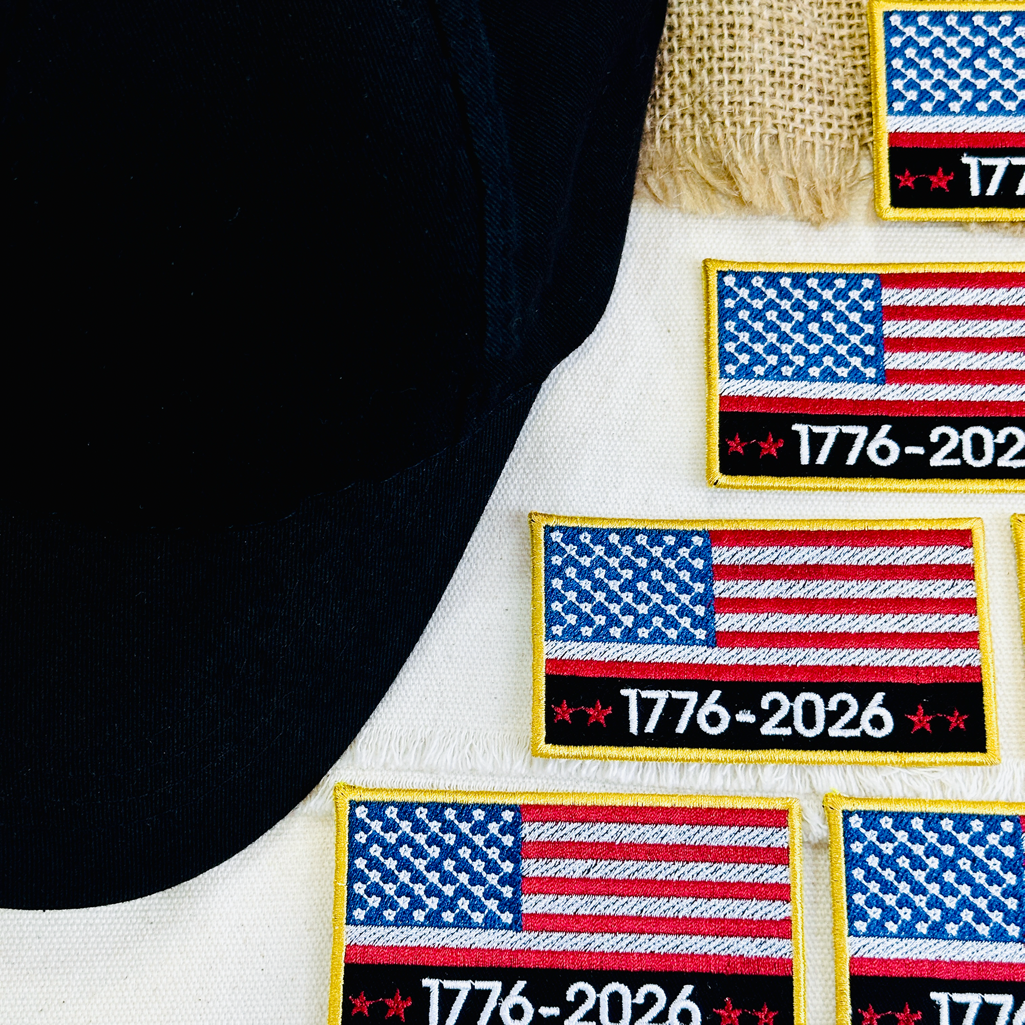 USA Flag 250th Anniversary Patch