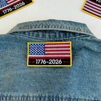 USA Flag 250th Anniversary Patch