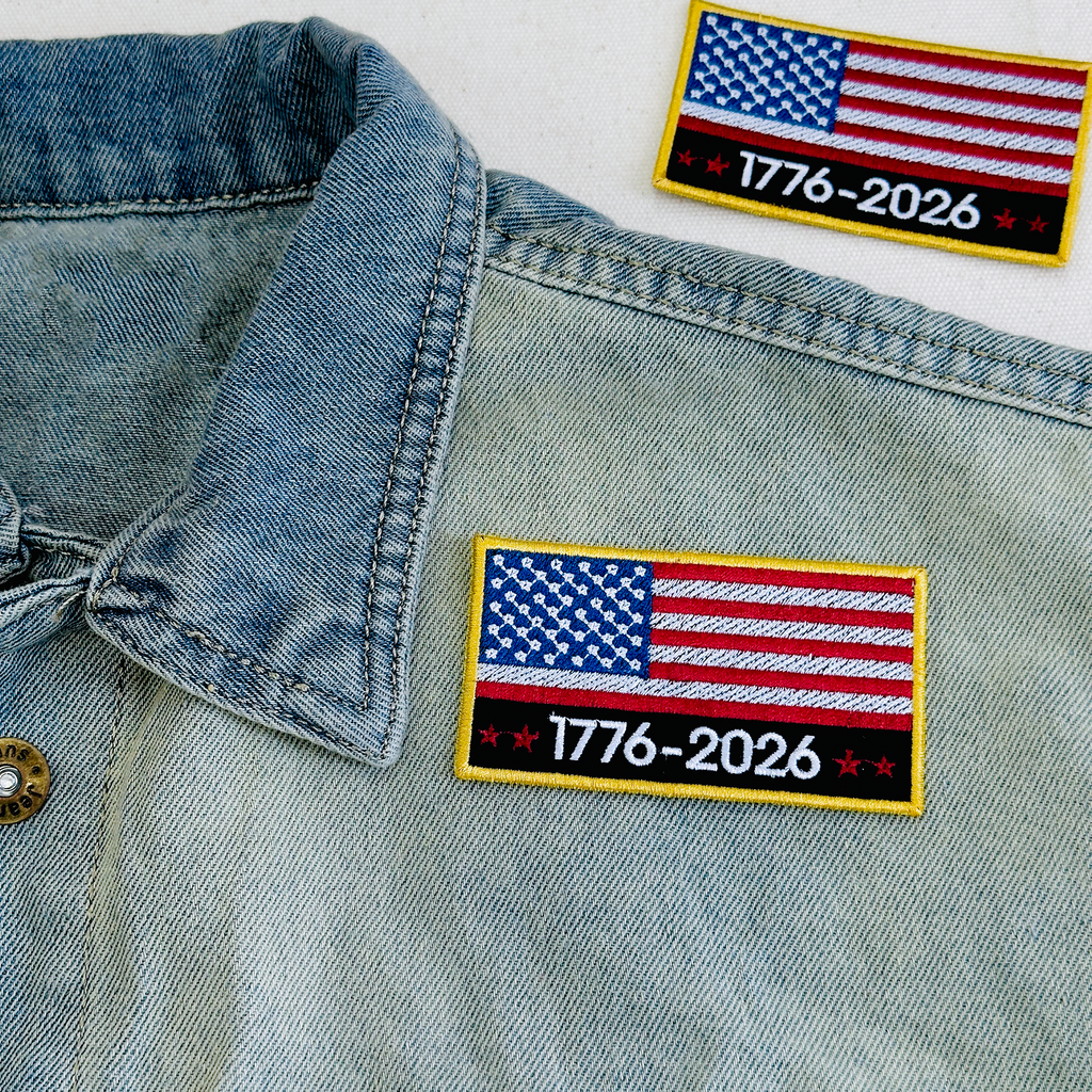 USA Flag 250th Anniversary Patch