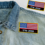 USA Flag 250th Anniversary Patch
