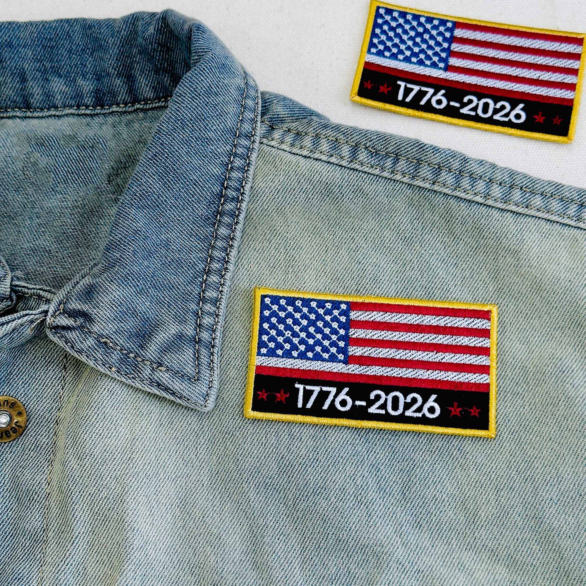 USA Flag 250th Anniversary Patch