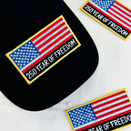 250 Years of Freedom USA Flag Patch