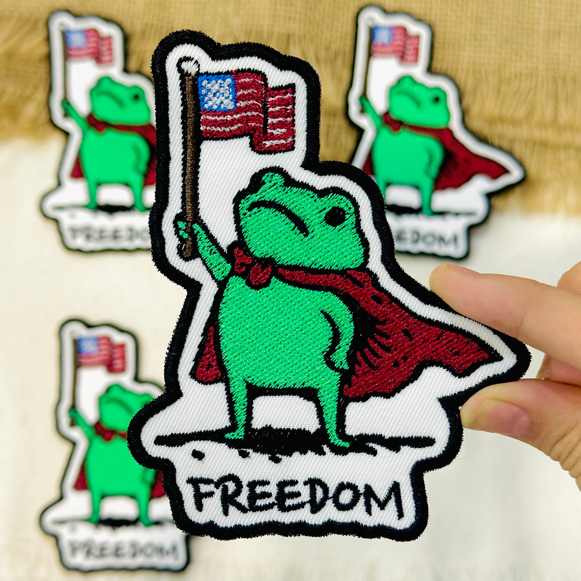 Freedom Frog Patch