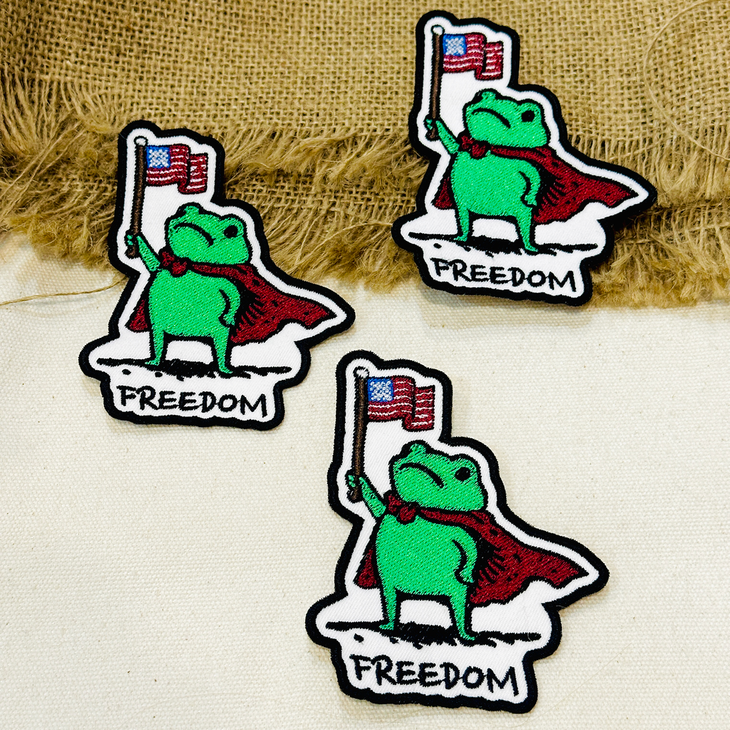 Freedom Frog Patch