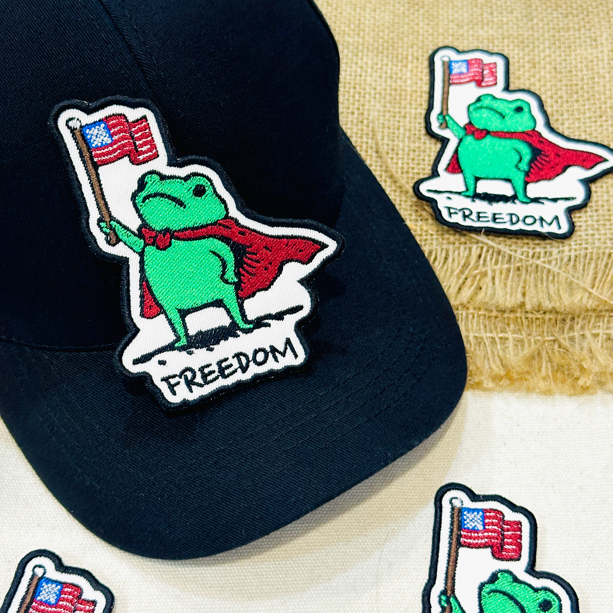 Freedom Frog Patch