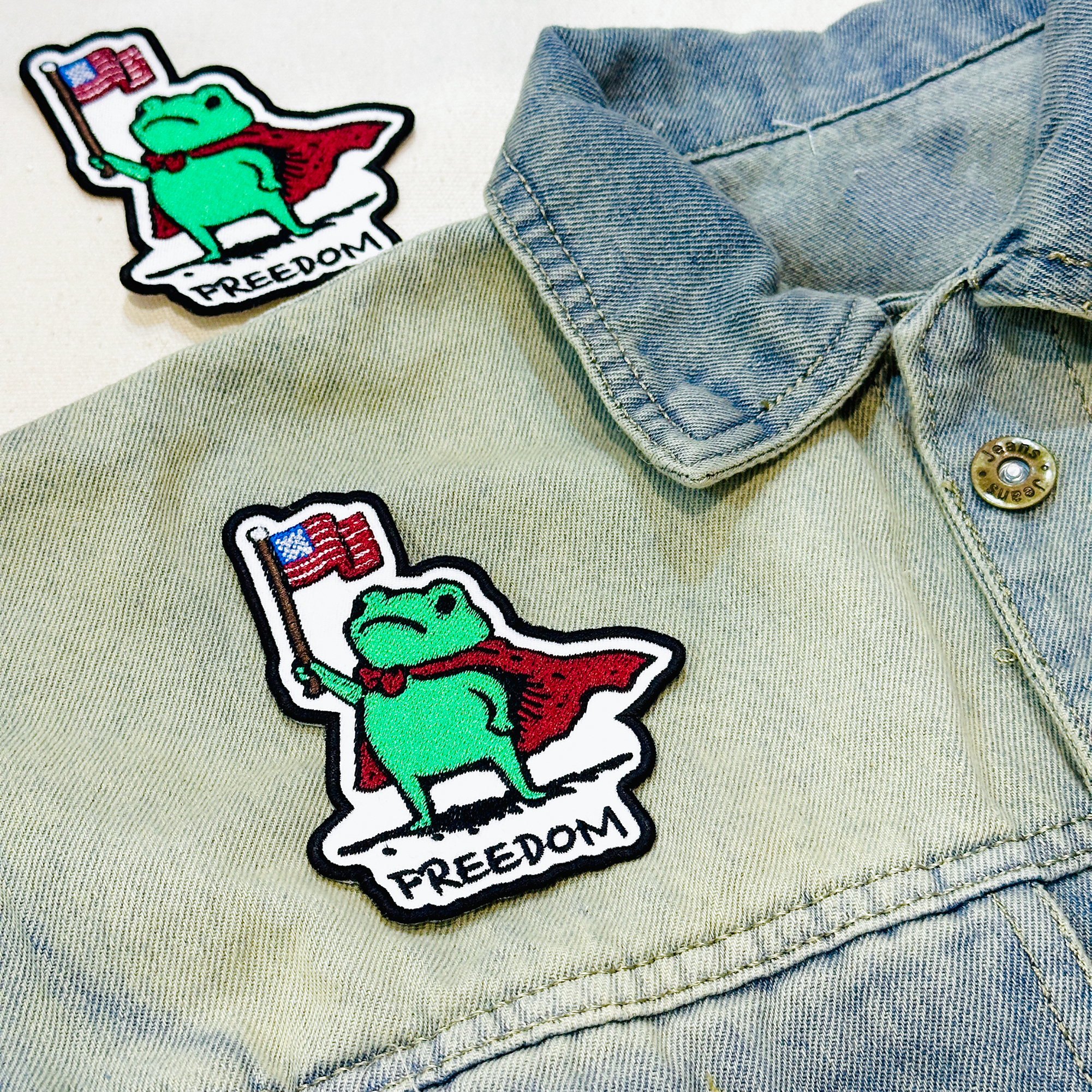 Freedom Frog Patch