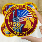 USA 250 Years Anniversary Patch