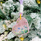 Custom Glitter Keychain