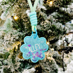 Custom Glitter Keychain