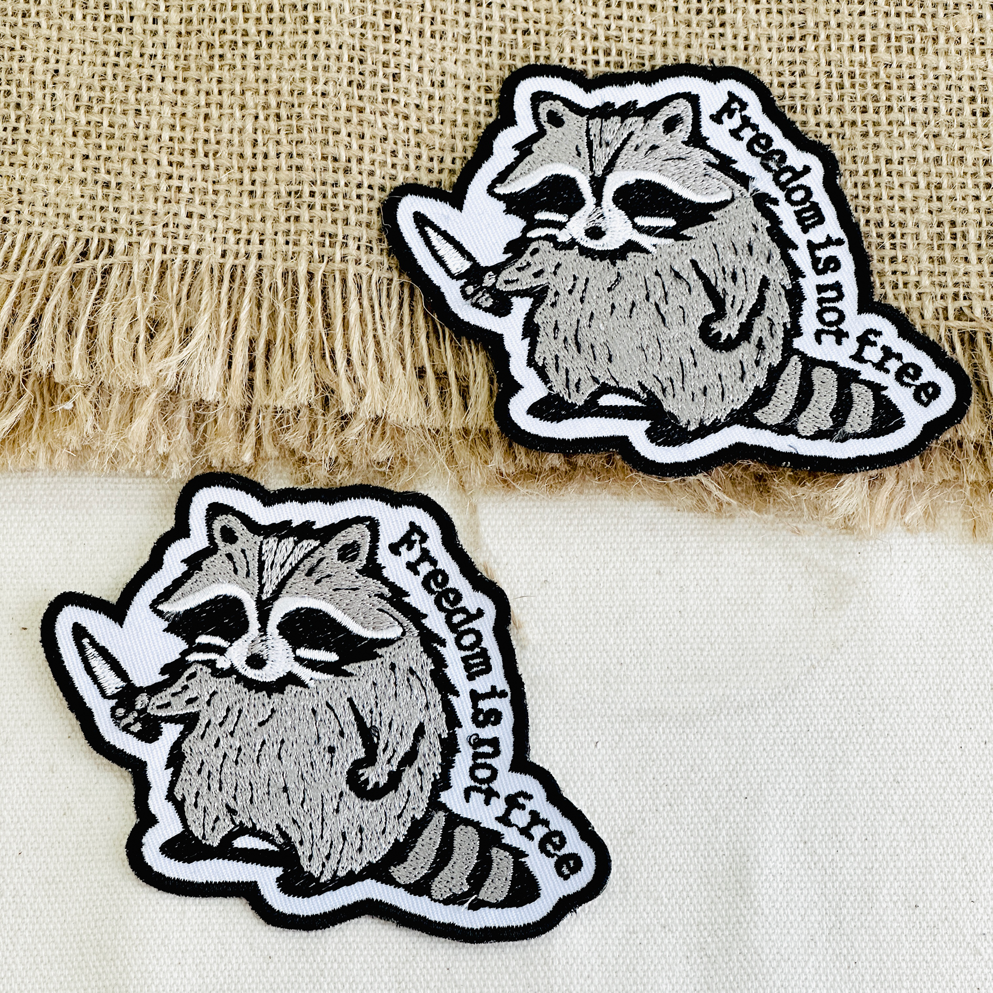 Freedom Raccoon Patch