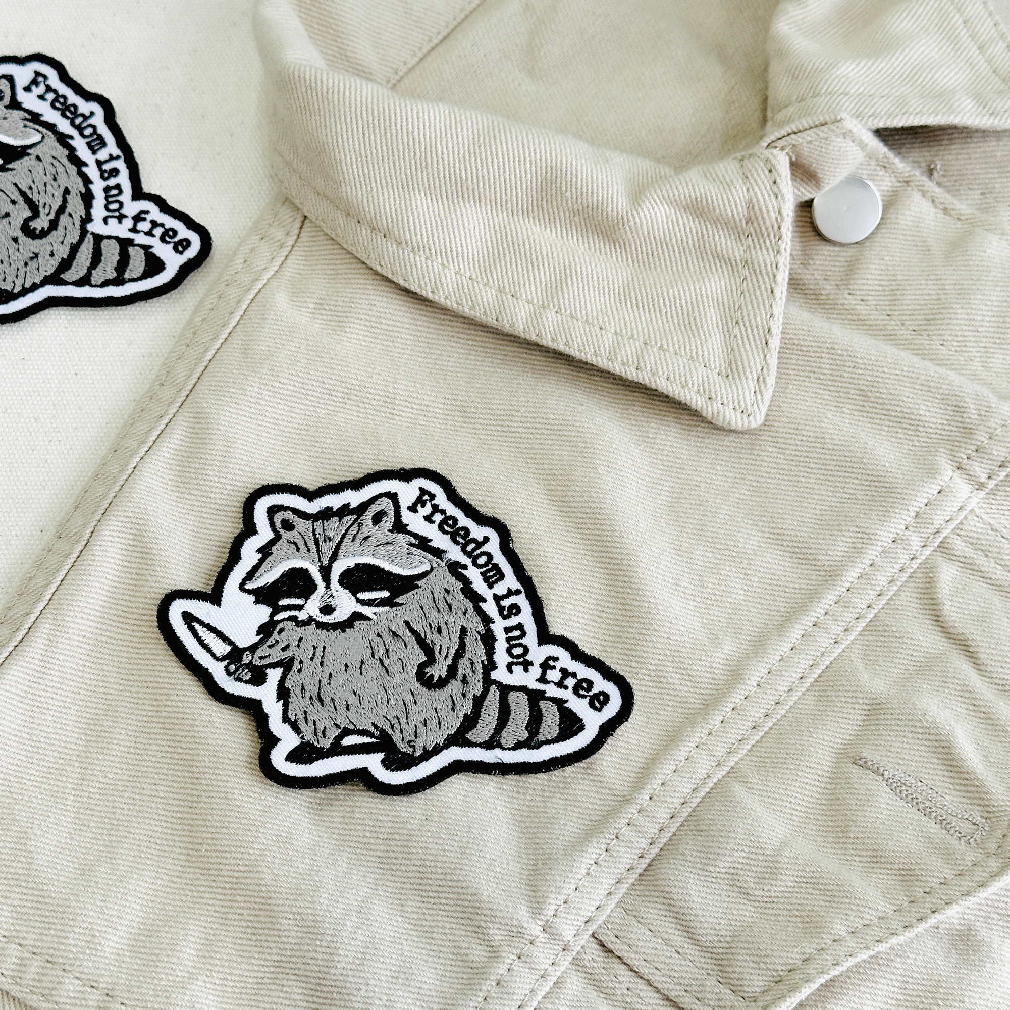 Freedom Raccoon Patch