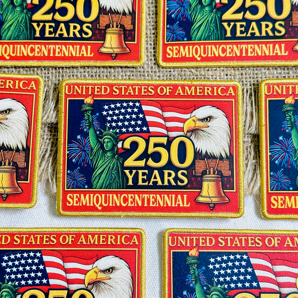 American 250 Years Freedom Patch – Patchnes
